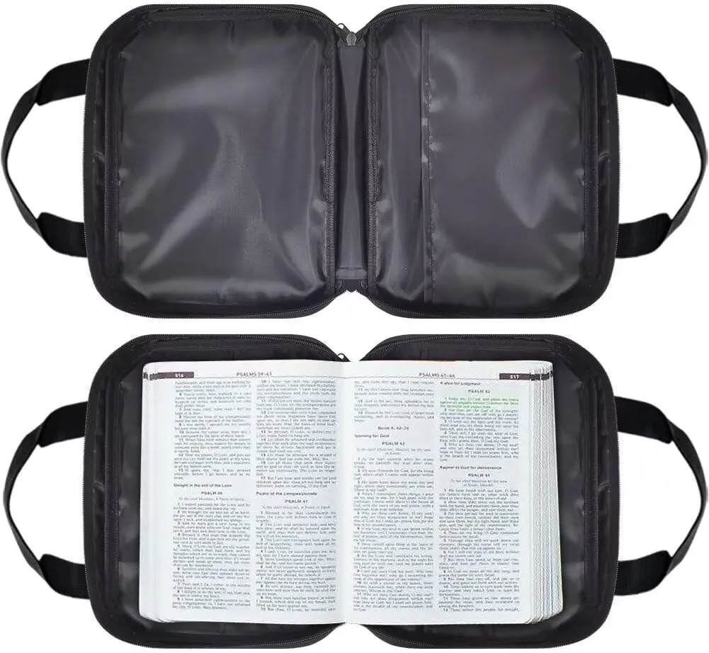 Cartoon Tractor Bible Cover for Boys Bible Bag Bible Book Covers Protector for Prayer Study,Childrens Bible Case