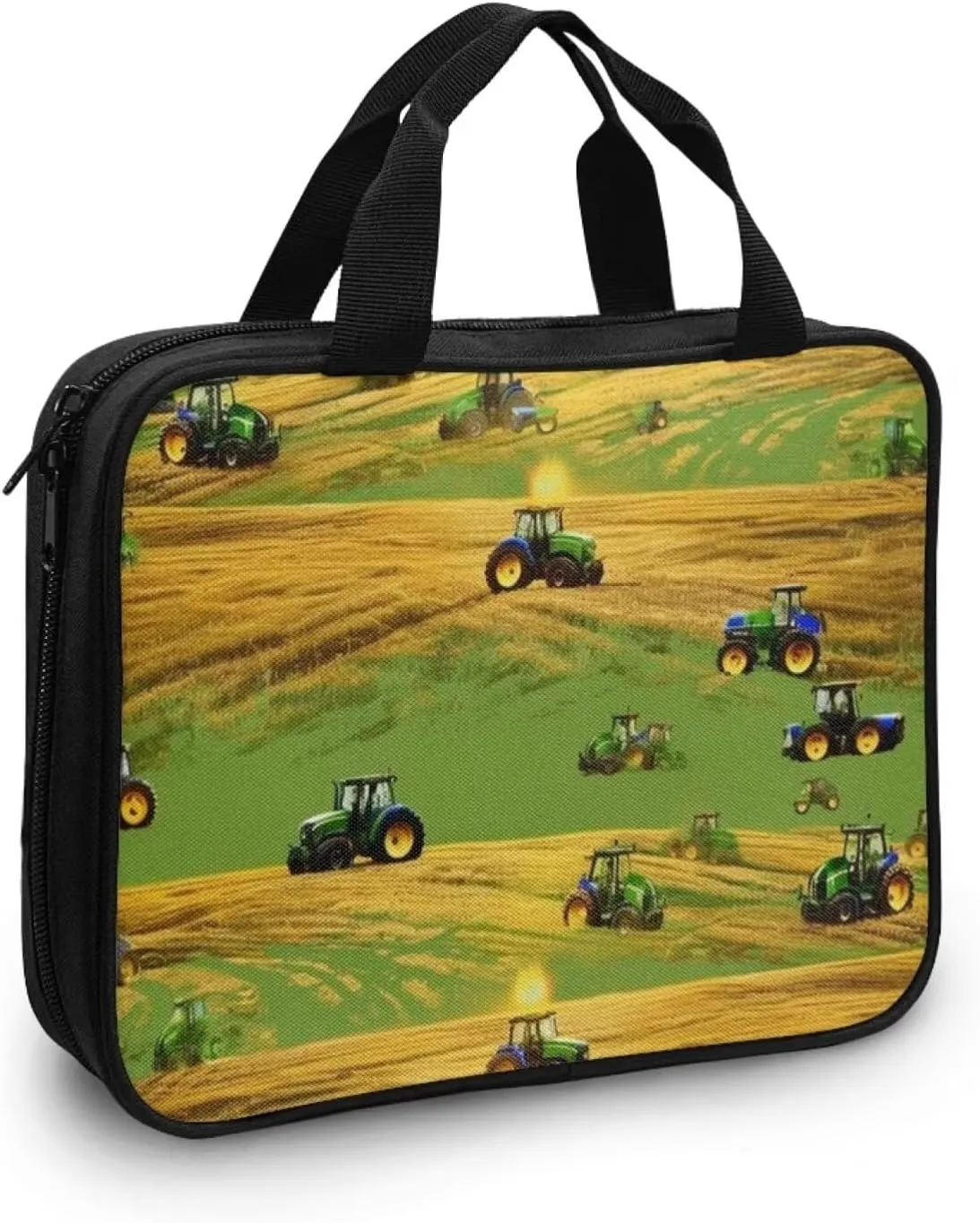 Cartoon Tractor Bible Cover for Boys Bible Bag Bible Book Covers Protector for Prayer Study,Childrens Bible Case