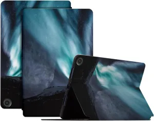 Case for Amazon Fire Max 11 Tablet 13th Generation 2023, Shockproof Protective PU Leather Case with Adjustable Viewing Stand Angle Folio Fold Cute Cover (Aurora)