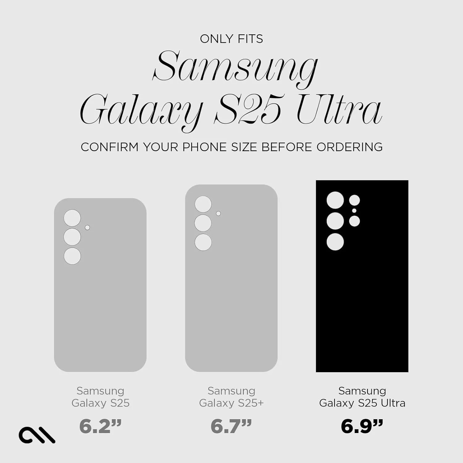 Case-Mate Tough Samsung Galaxy S25 Ultra Case [Wireless Charging] Rugged Phone Cover with 12ft Drop Protection - Anti-Yellowing Heavy Duty Protective Case for Samsung Galaxy S25 Ultra 6.9" - Clear