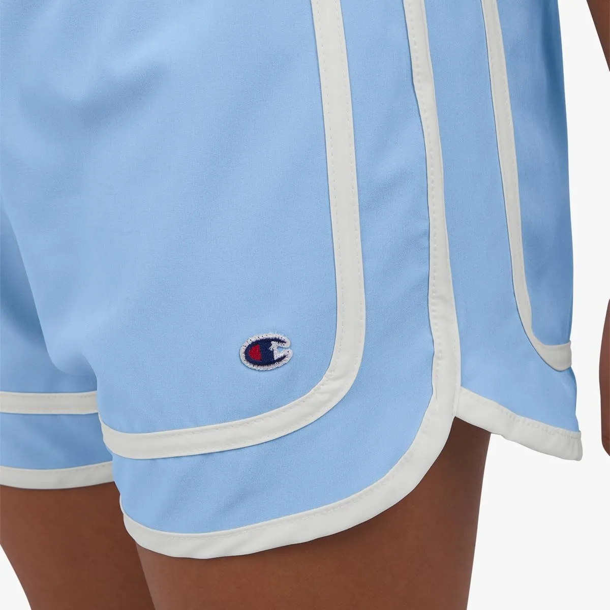 Champion Girls Heritage Foldover Mesh Running Basketball Short 2.75 Inch Inseam