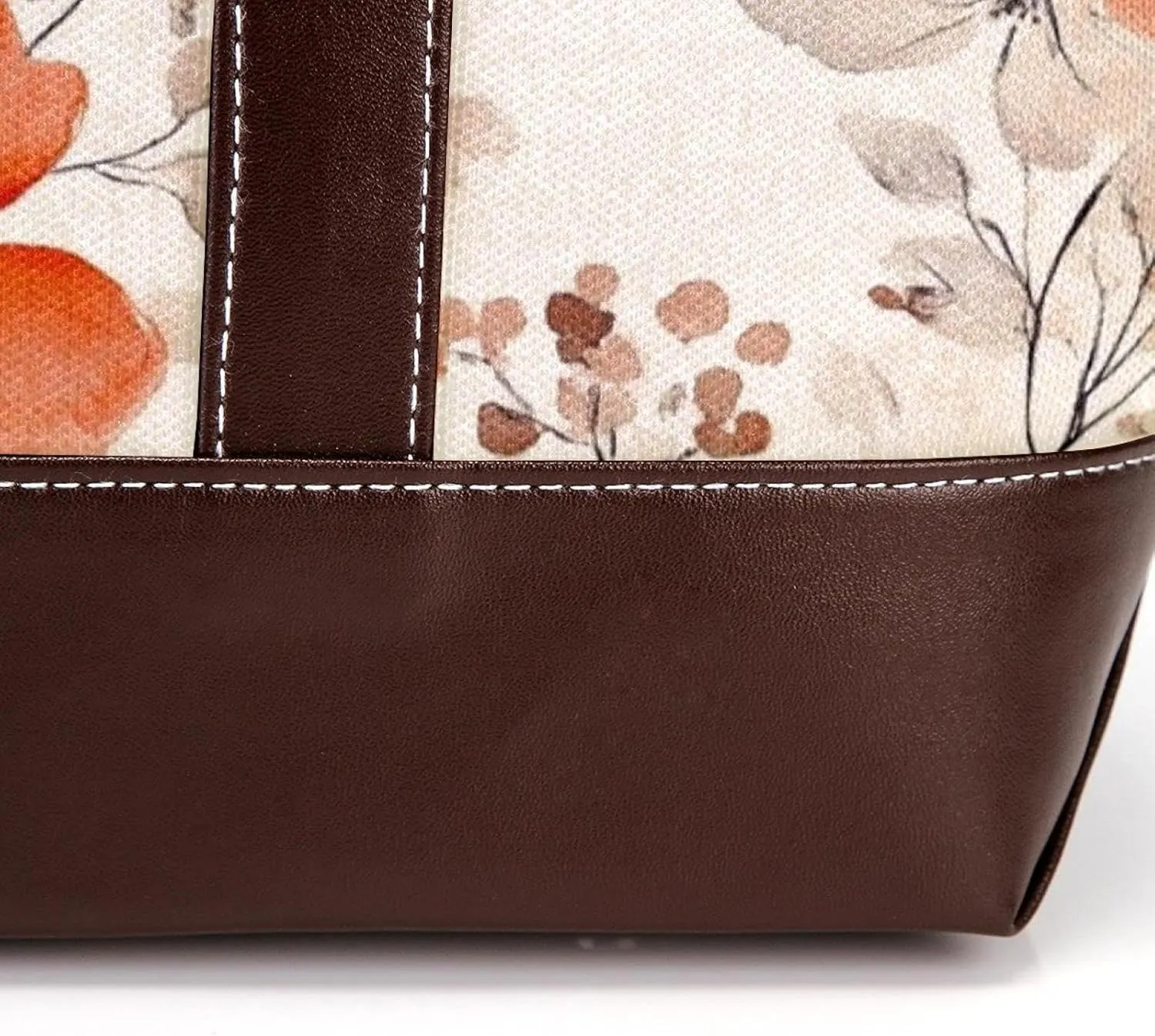 Colorful Art Flowers-81 Shoulder Purses for Women Large Soft Washed Leather Purses and Durable Handbags
