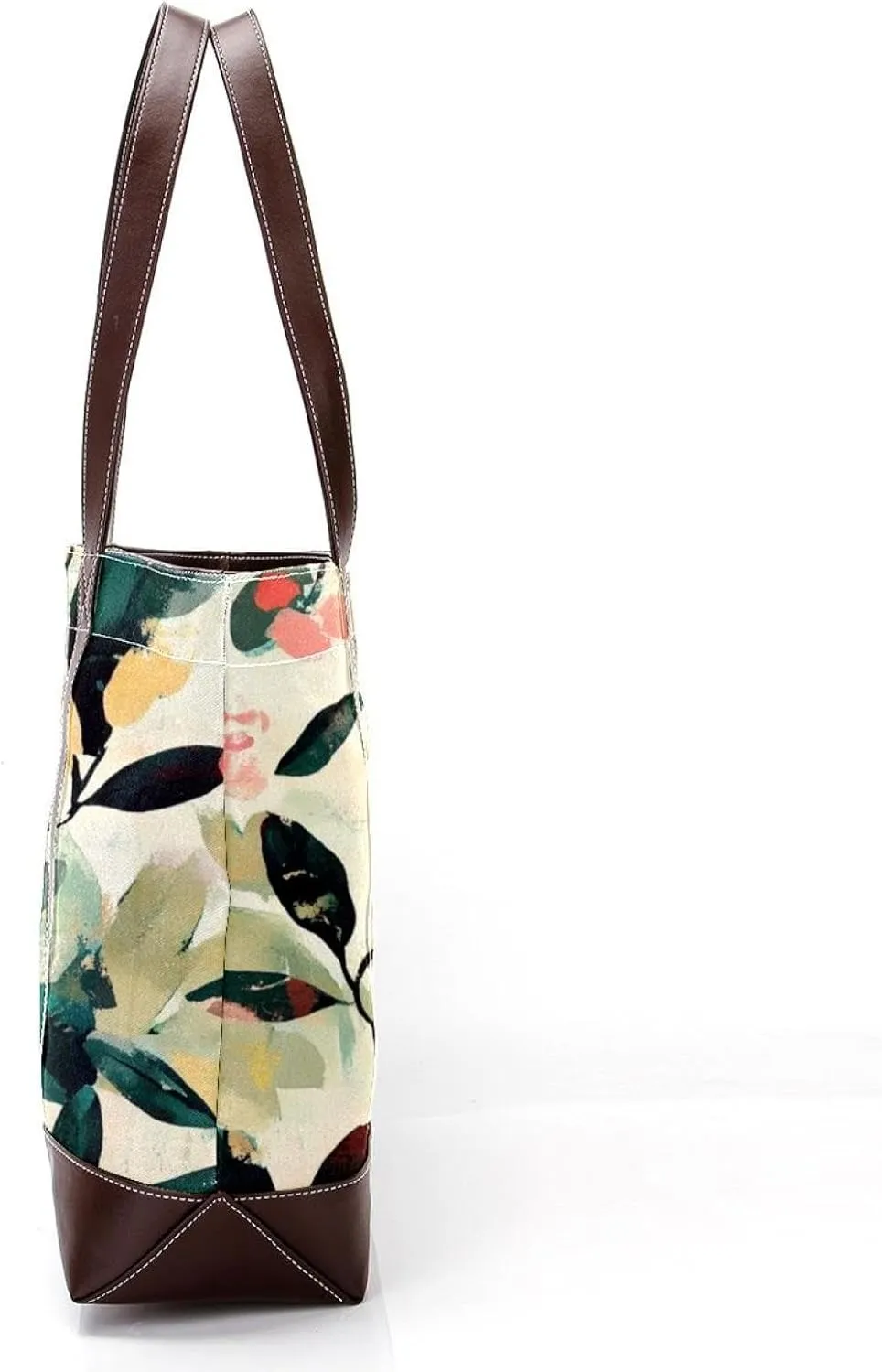 Colorful Art Flowers-81 Shoulder Purses for Women Large Soft Washed Leather Purses and Durable Handbags