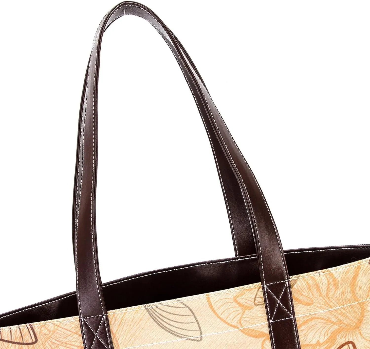 Colorful Dragonfly Shoulder Purses for Women Large Soft Washed Leather Purses and Durable Handbags