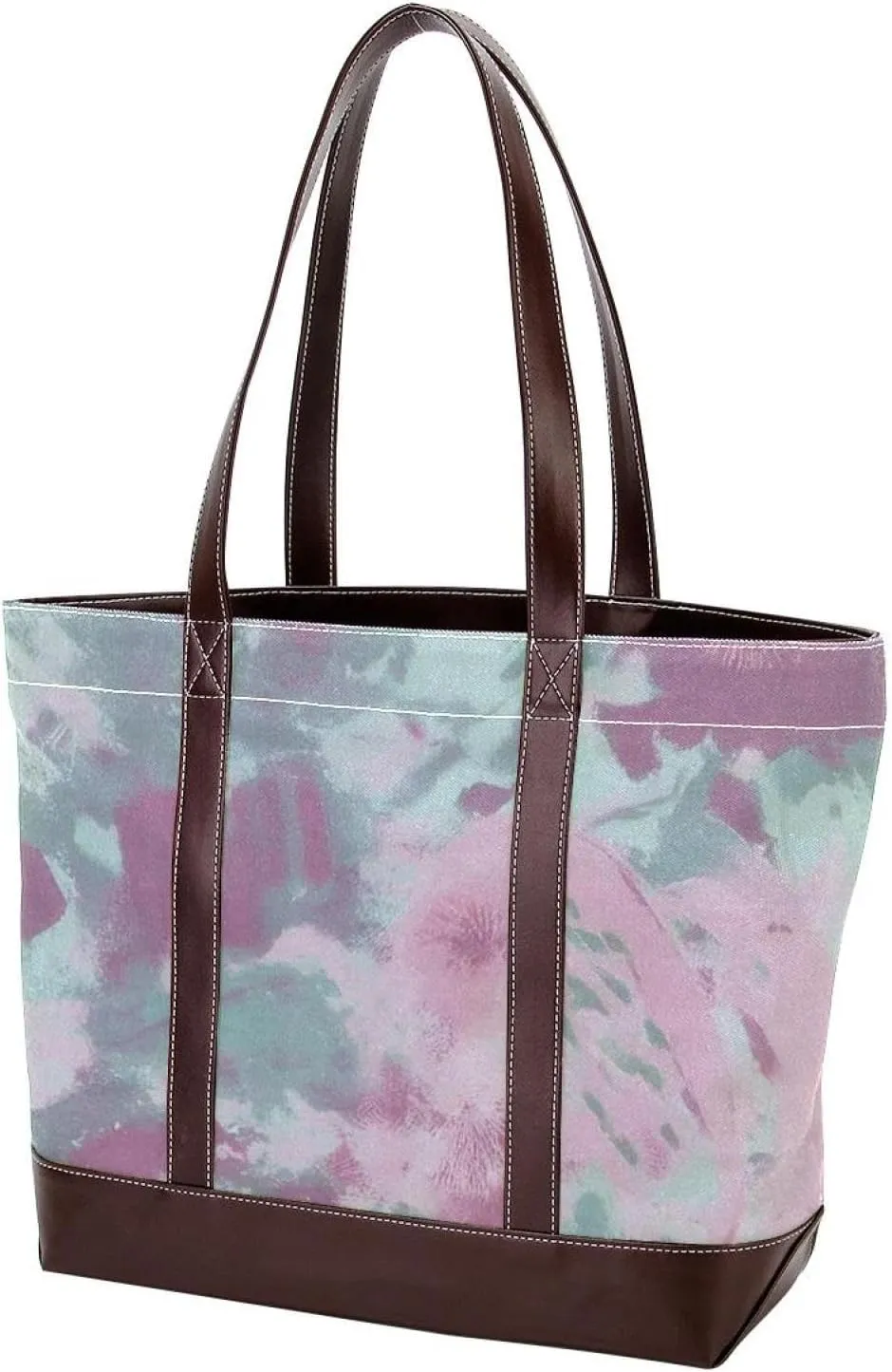 Colorful Graffiti-84 Shoulder Purses for Women Large Soft Washed Leather Purses and Durable Handbags