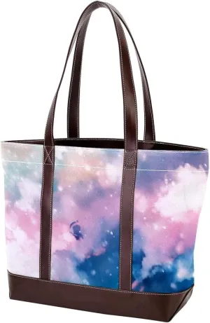 Colorful Tie Dyeing-81 Shoulder Purses for Women Large Soft Washed Leather Purses and Durable Handbags