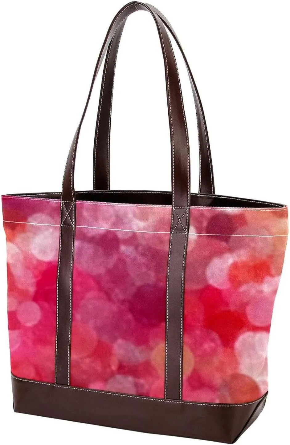 Colorful Tie Dyeing-84 Shoulder Purses for Women Large Soft Washed Leather Purses and Durable Handbags