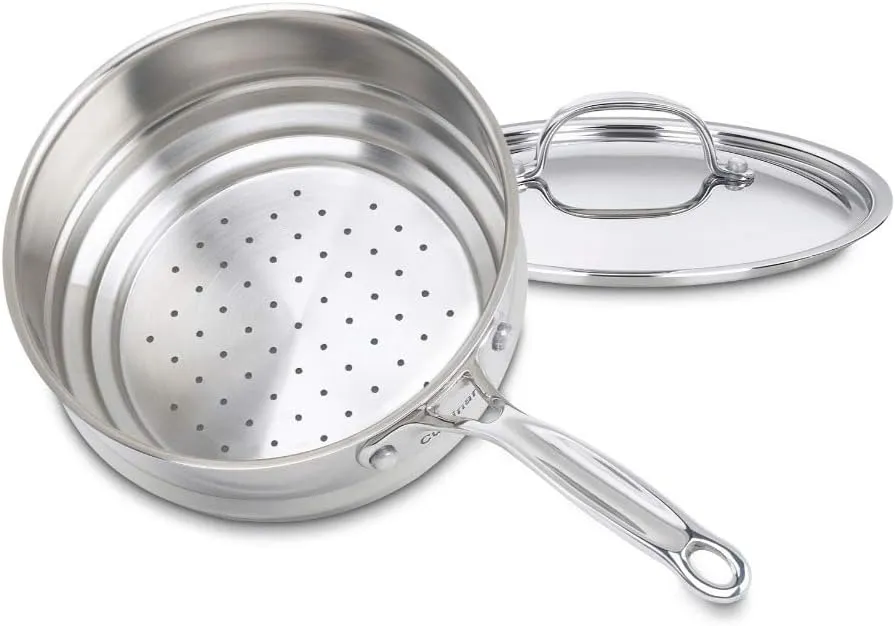 Cuisinart 7116-20 Chef's Classic 20-Centimeter Universal Steamer with Cover