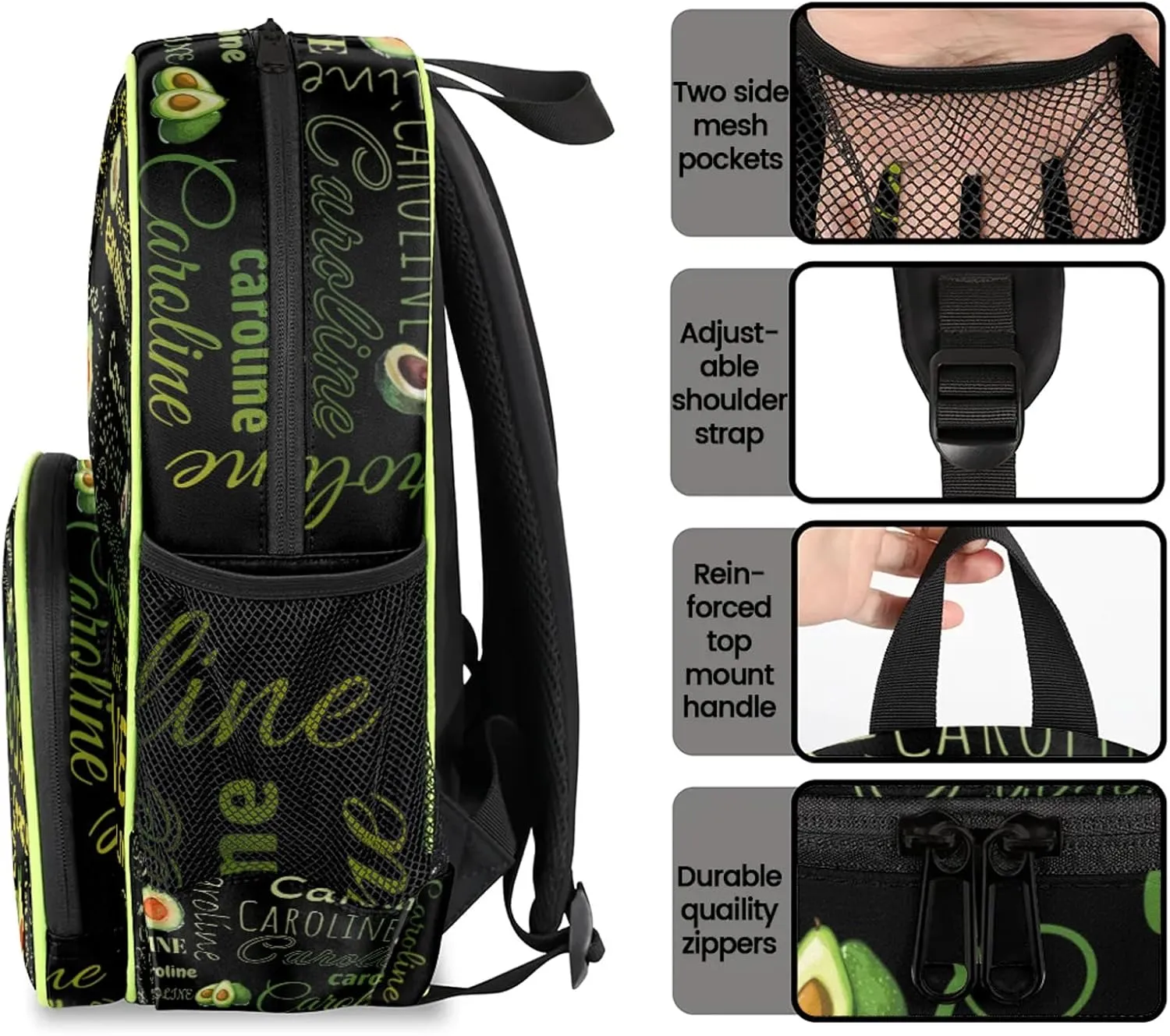 Custom Name Backpack Basketball Lightweight Personalized Shoulder Bag Backpacks Waterproof