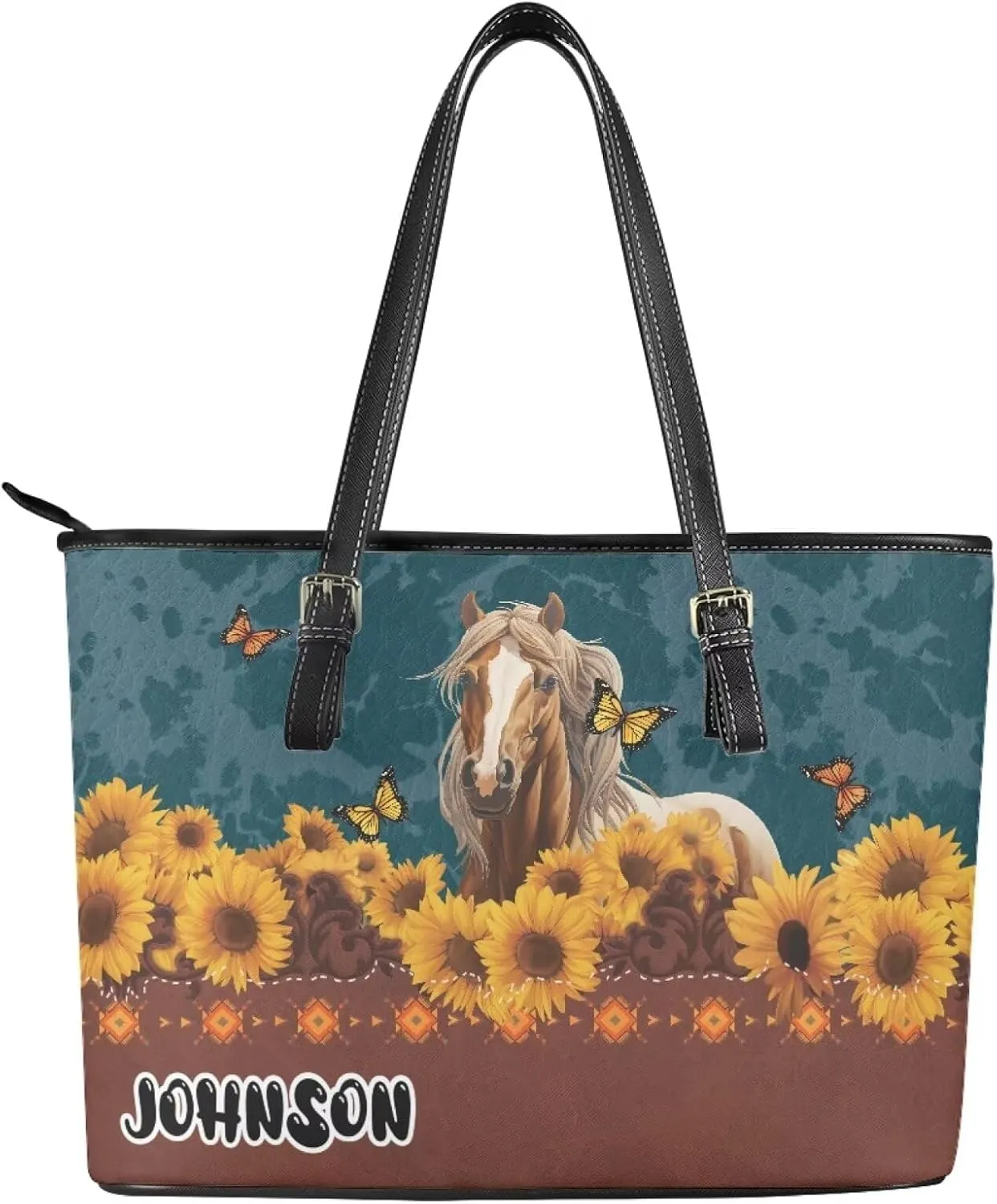 Customzied Top Handle Bag Womens Tote Handbag Purse Tote Shoulder Bag for Shopping Travel