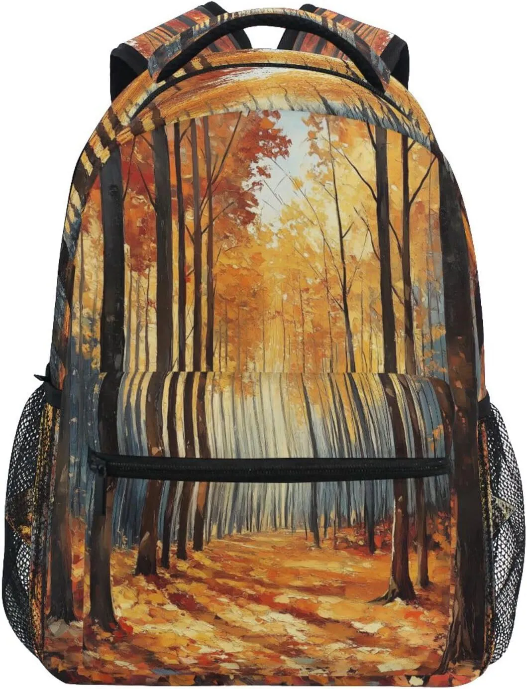 Deciduous Forest Backpack Lightweight School Bags Boys Girls Bookbag Kids Travel Rucksack