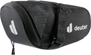 Deuter Bike Bag 0.5, Bike Saddle Seat Bag, 0.5L Under Bicycle Seat Pouch, Cycling Accessories Storage with High-Viz Reflectors - Black