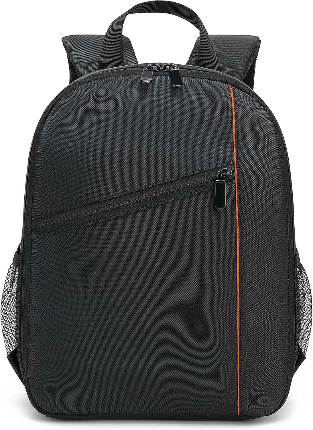 Digital DSLR Camera Waterproof Sling Backpack Shoulder Bag For Women And Men Teenagers (Orange)