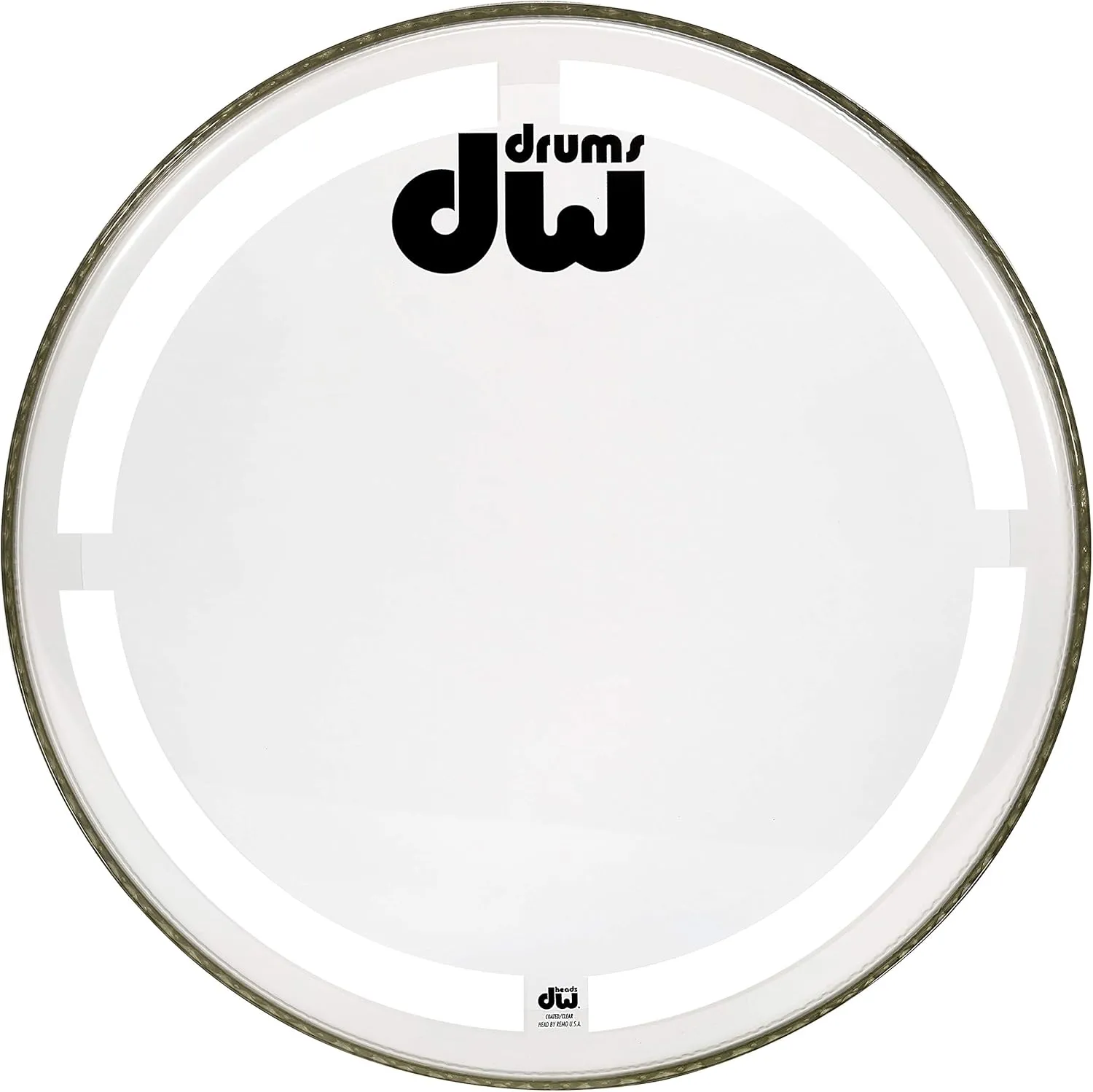 Drum Workshop Coated Clear Bass Drum Head Drumhead Pack (DRDHCC20K)
