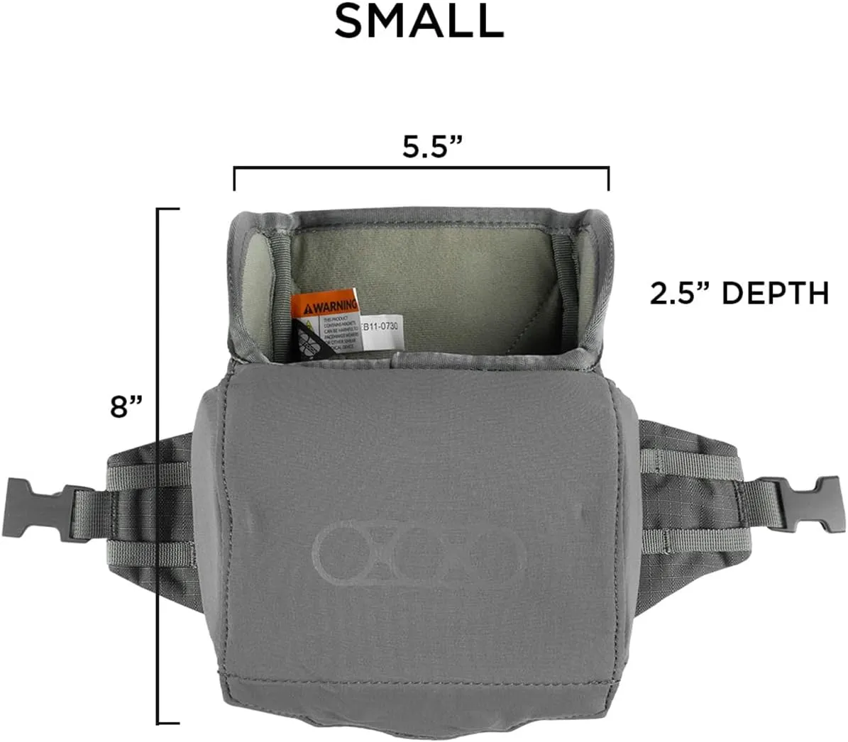 Eberlestock Recon Modular Bino Pack - Advanced Binocular Harness System with Customizable Attachments - Dry Earth - Small