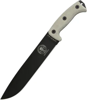 ESEE ESJUNGLAS-BRK Junglas Knife, Black,Steel