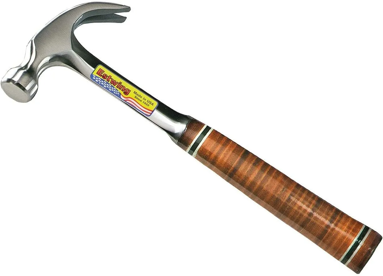 Estwing - E24C curved claw hammer - leather handle 24 ounces - ESTE24C