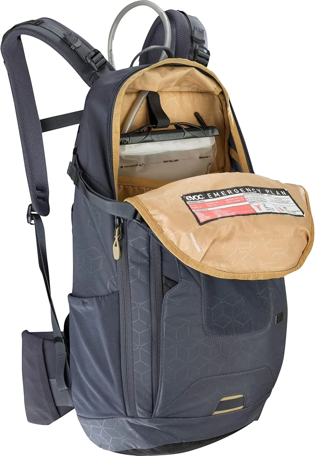 Evoc Daypack Backpacks, Carbon Grey, Small-Medium