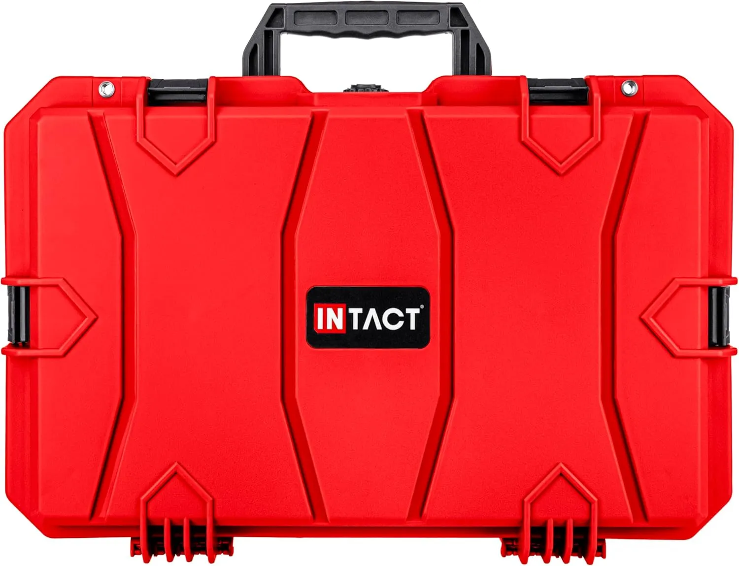 Eylar 21.6" Intact Series Carry-On Hard Camera Case, Lightweight and Durable Stacker Design with Foam (Red)
