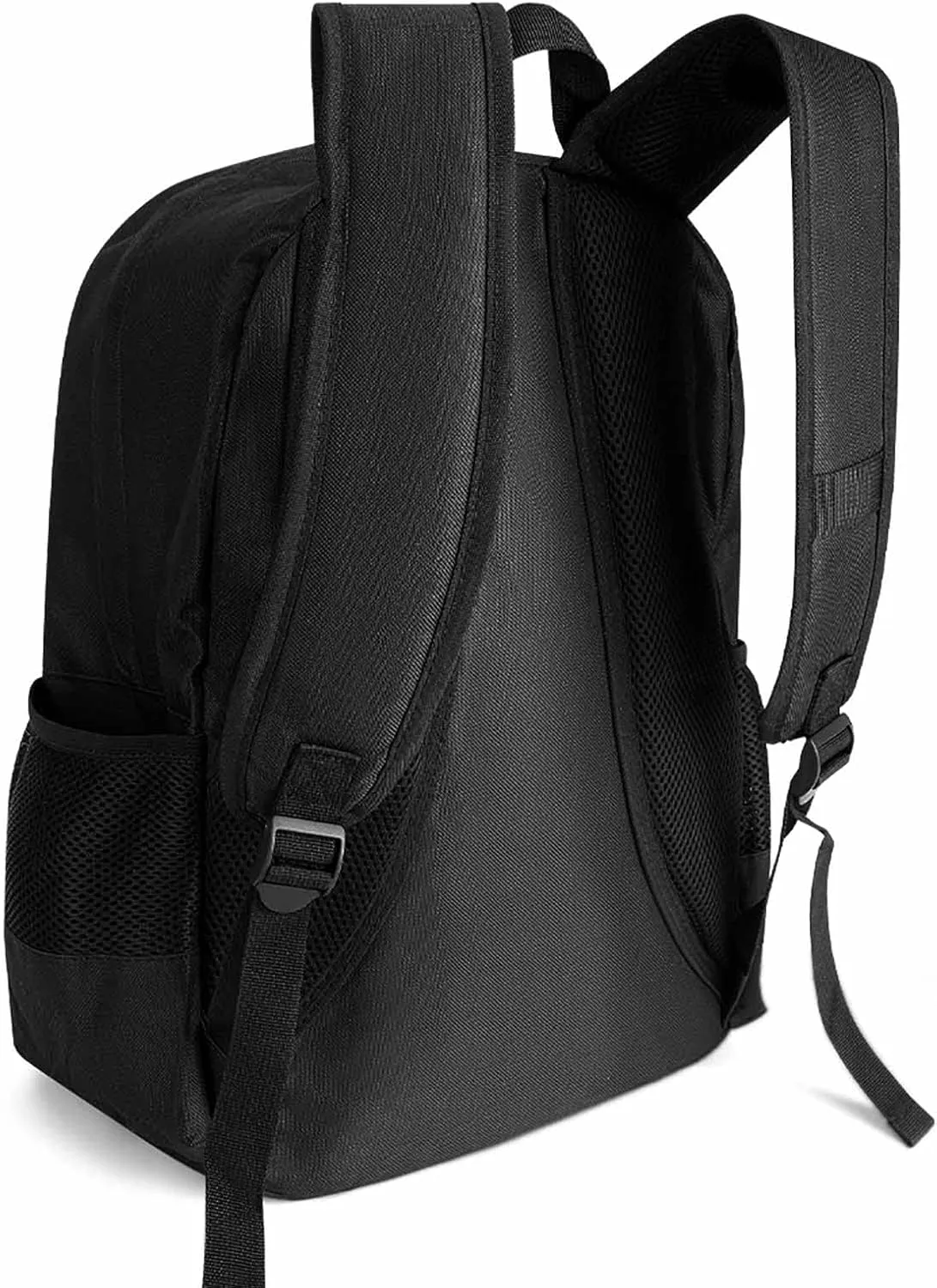 Fantasy Beautiful Owls Art Rucksack Polyester Anti-Theft Multipurpose Carry On Bag Large Capacity Travel and Sport Backpack Rucksack With Smooth Zippers