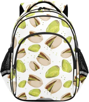 Fisyme Green Pistachio Backpack Laptop Back Pack Daycare Bag Bookbag Travel School Backpacks Small