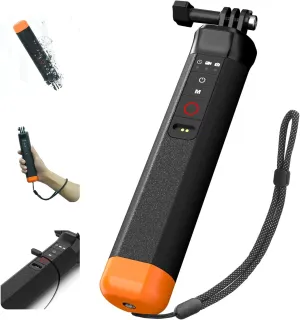 Floating Selfie Stick Hand Grip Waterproof Handle with Bluetooth Remote for Go Pro Hero 13 12 11 10 9 8 Handle Moun,Pole Monopod Handle Mount Accessory for Underwater Snorkeling & Water Sports