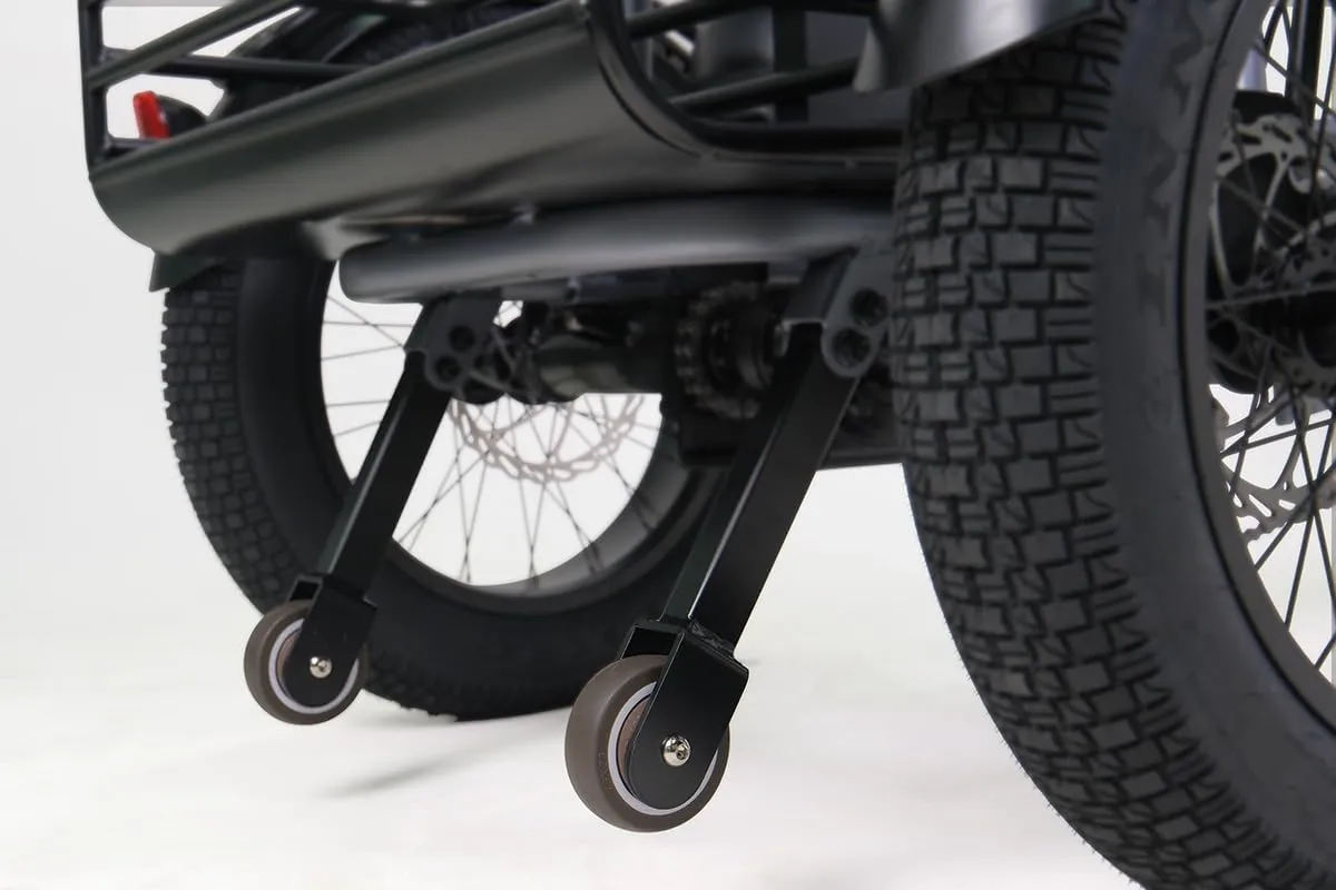 Folding Electric Tricycle for Adults, 1200W Electric Trike, 22MPH 100Miles 3 Wheel Electric Bike, Reverse Gear, Rear Differential, 450lbs Load, F&R Baskets, 4'' Wide Fat Tire, UL Certified