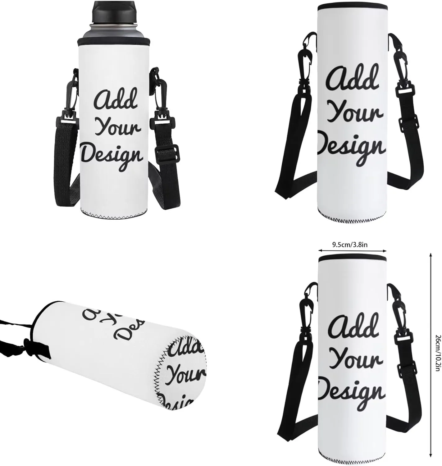 FOR U DESIGNS Customized Bookbags for Girls 17 Inch Large Capacity Backpack Set of 4 Lightweight Kids Book Bags for Girls Custom Name Cute Back to School Gifts for Students