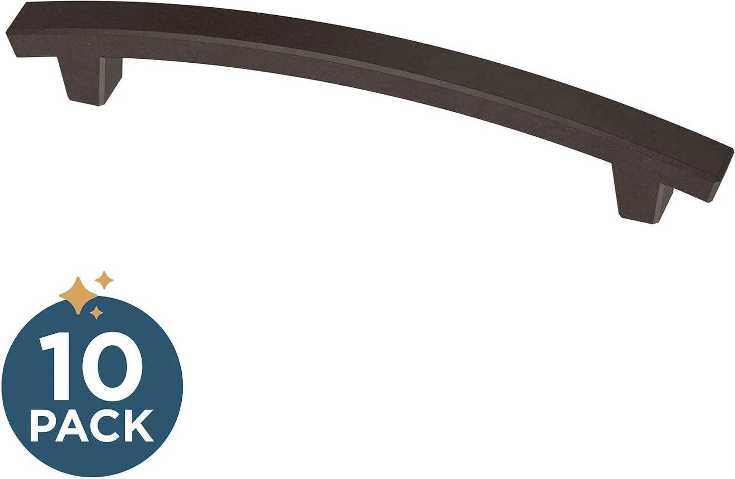 Franklin Brass Pierce (5-Pack) Cabinet Handles 5-1/16' Hole Center Deep Bronze Kitchen Drawer Pulls Dresser, Furniture Hardware P29616K-324-B