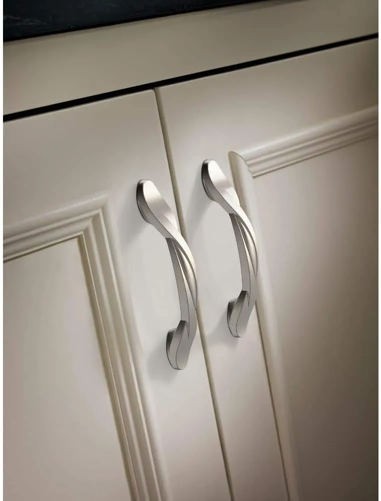 Franklin Brass Twisted Arch (25-Pack) Cabinet Handles 3' Hole Center Deep Bronze Kitchen Drawer Pulls Dresser, Furniture Hardware P35518K-OB3-B1