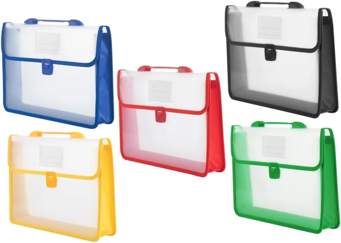 Gadpiparty 5pcs Document Bag Briefcase Satchel Bags for Women Men Travel Tote Bag Organizer Office High-Capacity File Holder