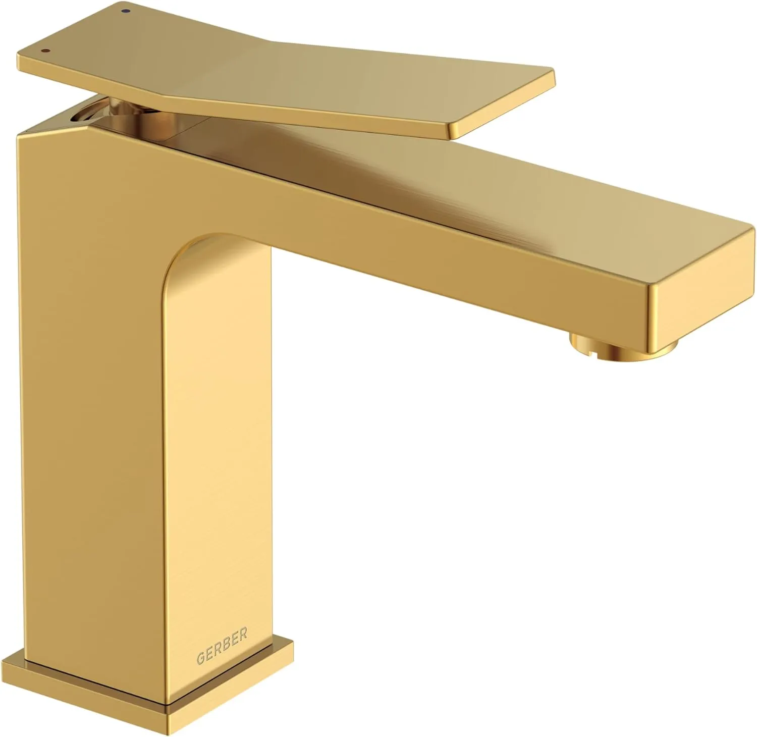 Gerber Avian Single Handle Bathroom Faucet with Metal Touch Down Drain, Brushed Bronze