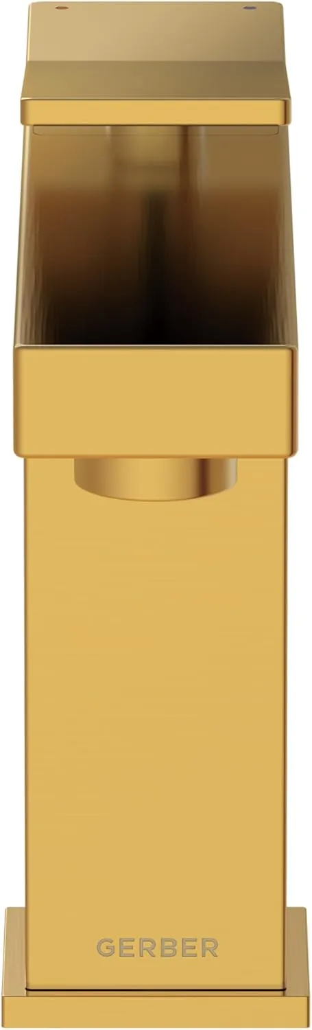 Gerber Avian Single Handle Bathroom Faucet with Metal Touch Down Drain, Brushed Bronze