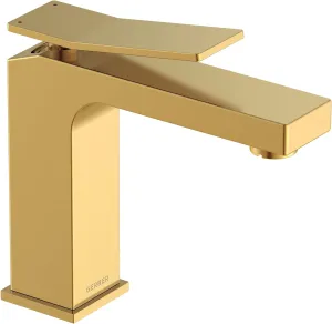 Gerber Avian Single Handle Bathroom Faucet with Metal Touch Down Drain, Brushed Bronze