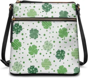 GIFTPUZZ Leather Shoulder Bag Ladies Waterproof Handbags Women Crossbody Bag for Travel Party and Work