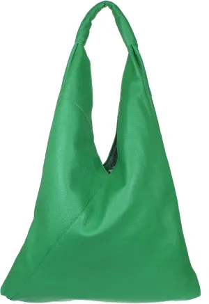Girly HandBags V Shape Genuine Top Handle Bag