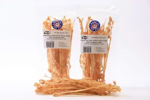 GOGO 3oz Turkey Tendon Strips Dog Chew Treats Sources and Made in The USA (2 Pack)