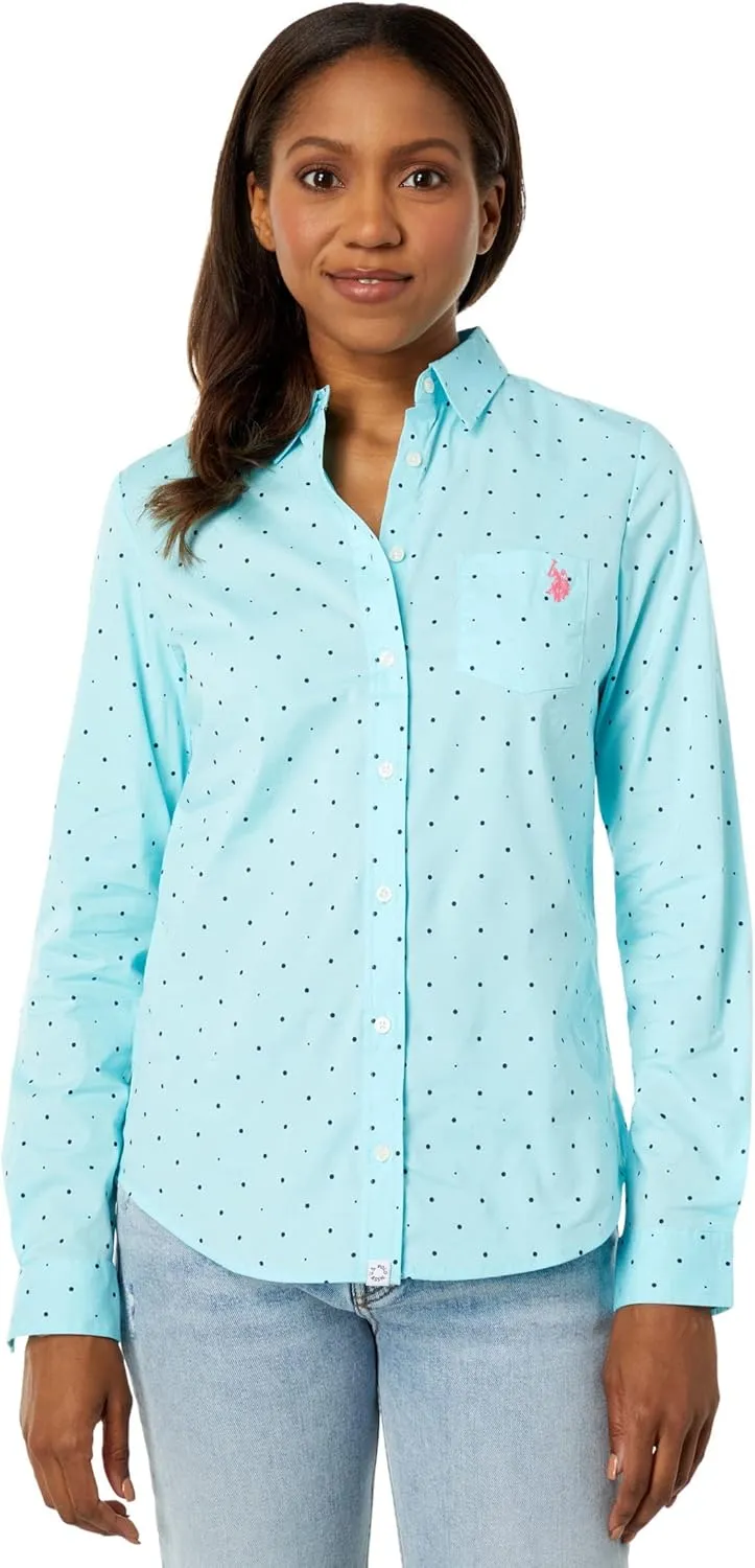 GOLDEN DOT LONG SLEEVE SHIRT BY U.S. POLO ASSN.