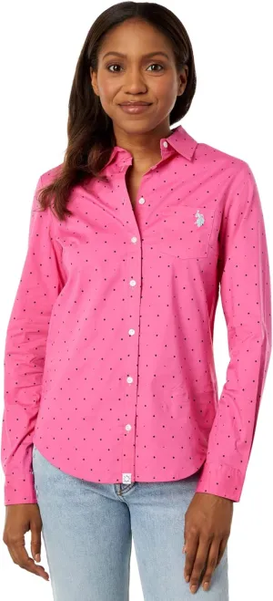 GOLDEN DOT LONG SLEEVE SHIRT BY U.S. POLO ASSN.