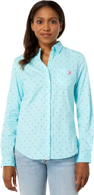 GOLDEN DOT LONG SLEEVE SHIRT BY U.S. POLO ASSN.