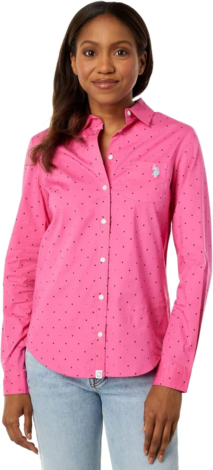 GOLDEN DOT LONG SLEEVE SHIRT BY U.S. POLO ASSN.