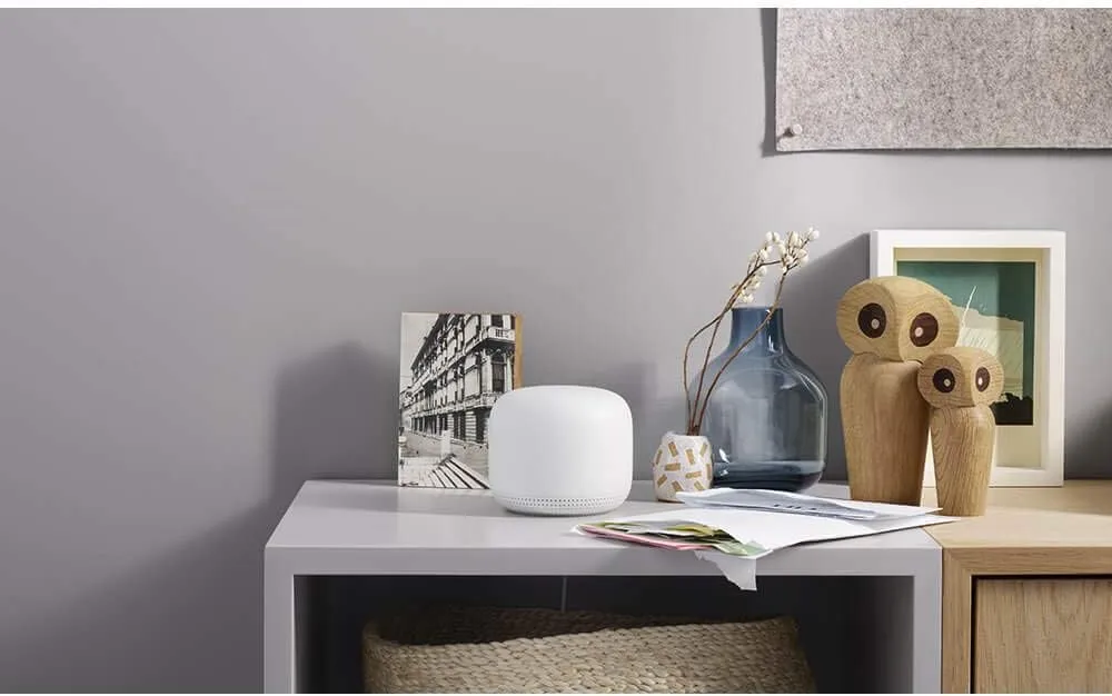 Google Nest Wifi - AC2200 - Mesh WiFi System - Wifi Router - 2200 Sq Ft Coverage - 1 pack