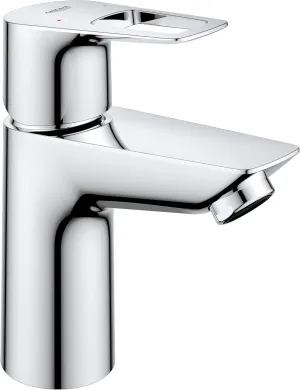 GROHE 23085001 Bauloop Single Hole Single-Handle S-Size Bathroom Faucet, No Drain, 1.2 GPM, Chrome