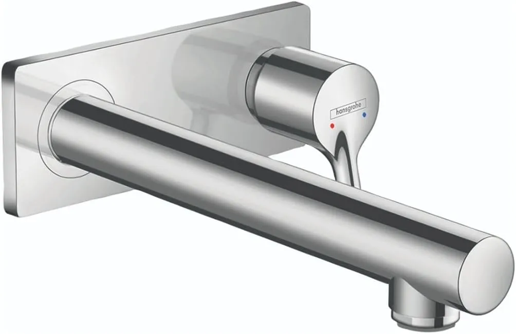 hansgrohe Talis S Modern Premium Easy Clean 1-Handle 2 4-inch Tall Bathroom Sink Faucet in Chrome, 72111001