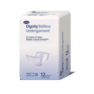 Hartmann 30073 Dignity Beltless Undergarment, 13-1/4" Width, 27-1/2" Length, White (Pack of 72)