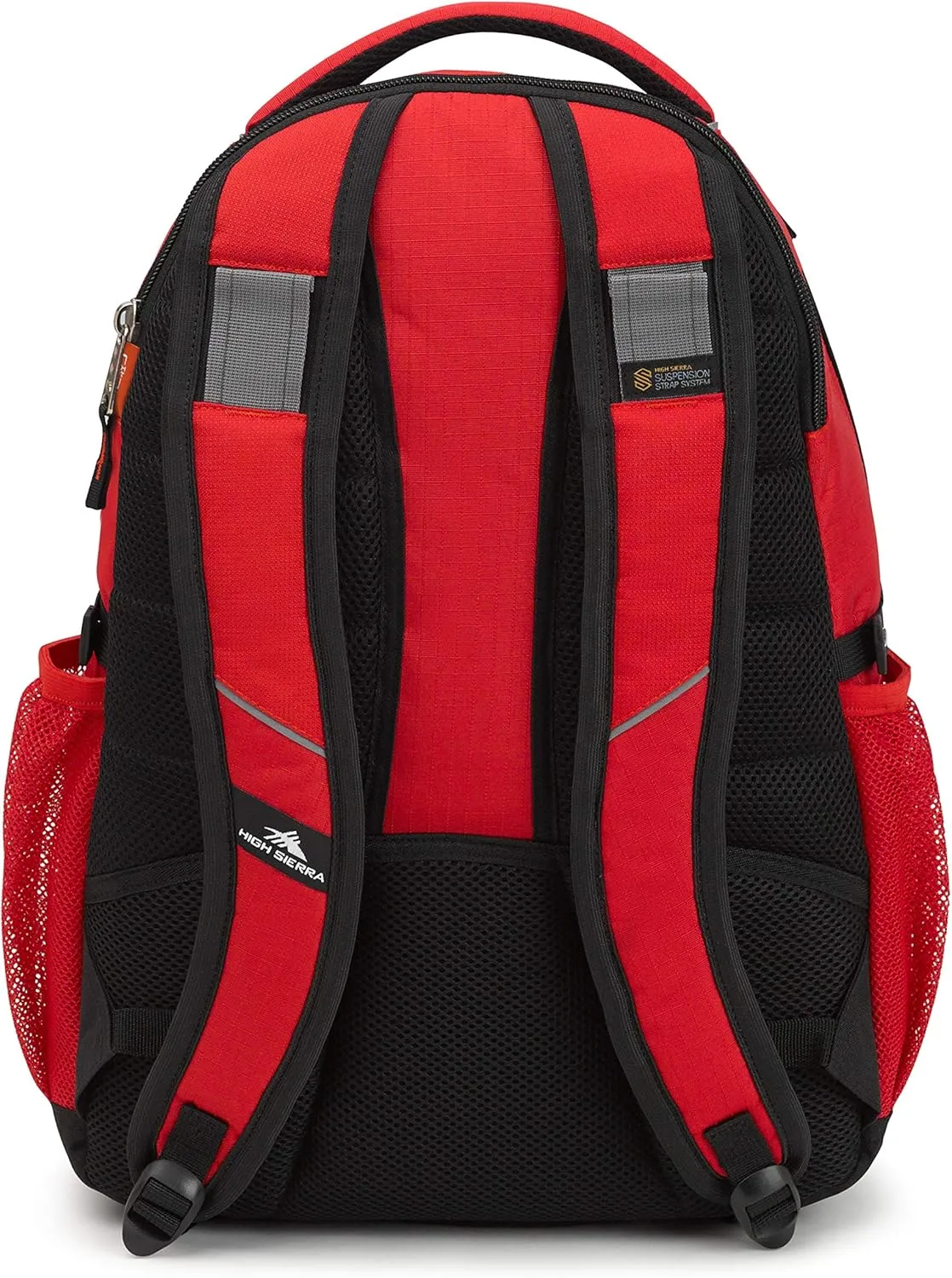 High Sierra Swerve Laptop Backpack, Crimson/Black, One Size
