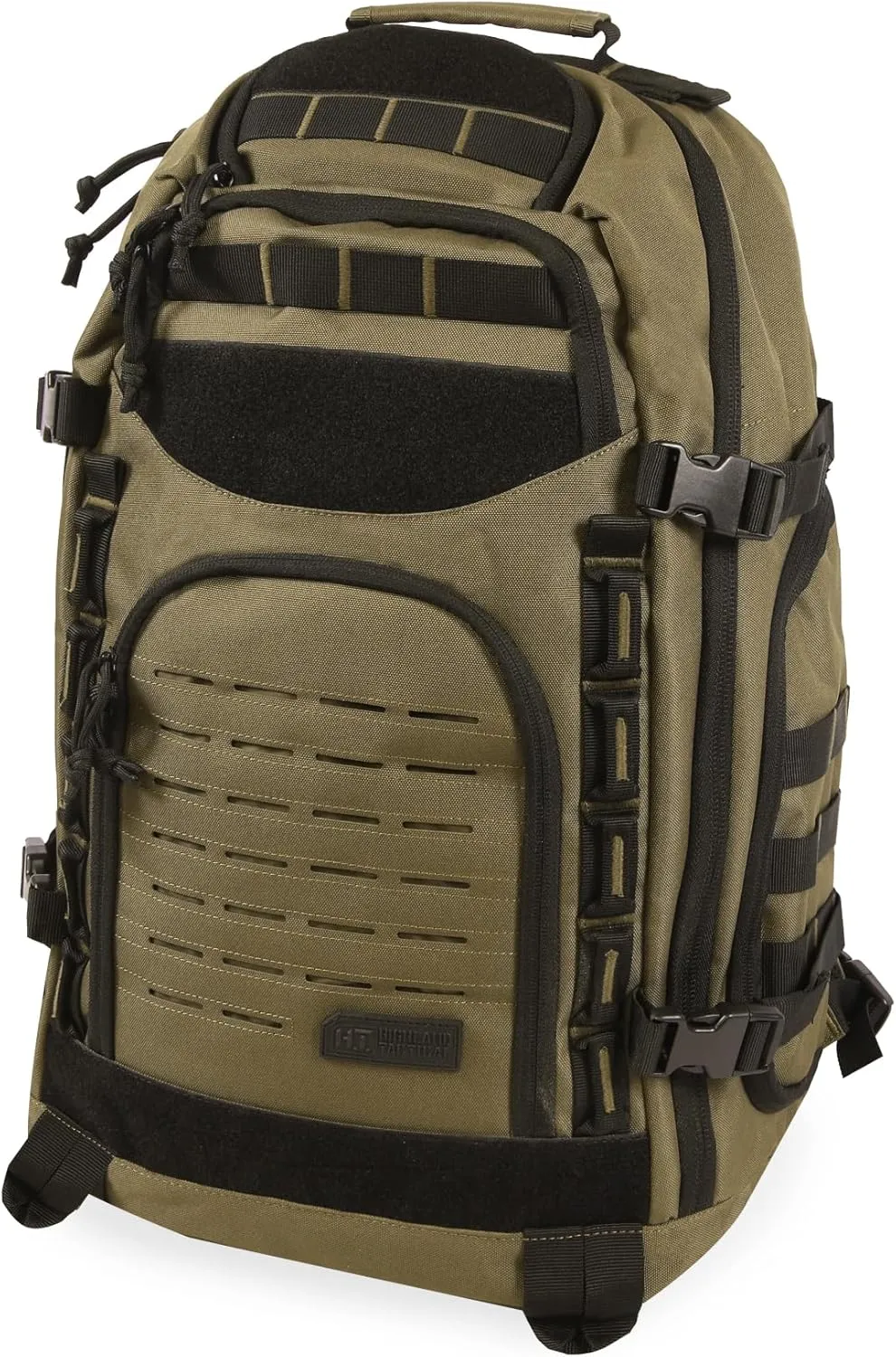 Highland Tactical Men's Foxtrot, Dark Green/Black, ONE_Size