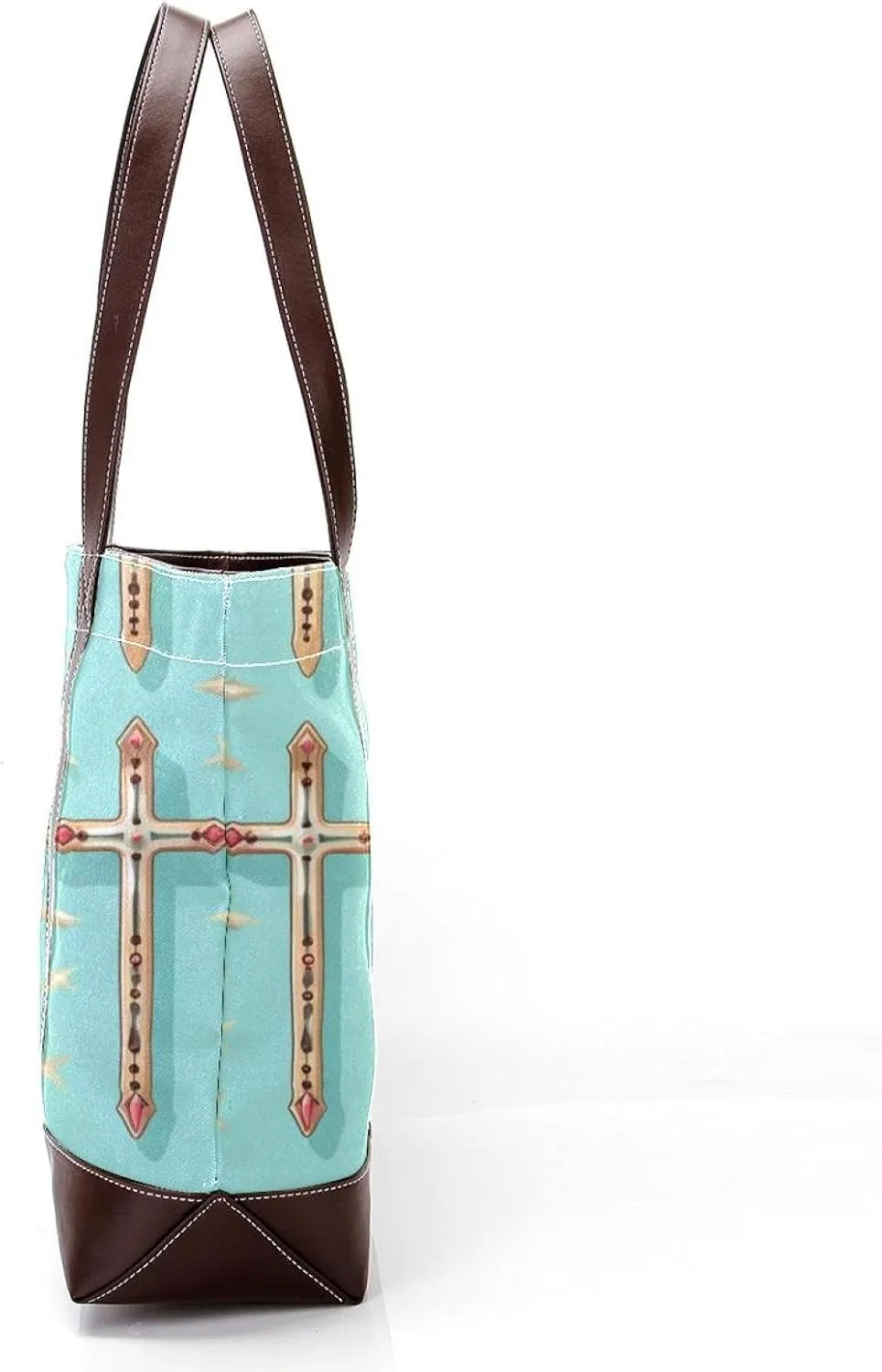 Holy Easter Cross-1024 Tote Bags Durable Leather Canvas Purses and Handbags for Women Top Handle Shoulder Satchel Hobo Bags