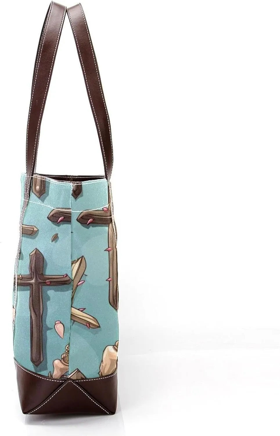 Holy Easter Cross-1024 Tote Bags Durable Leather Canvas Purses and Handbags for Women Top Handle Shoulder Satchel Hobo Bags