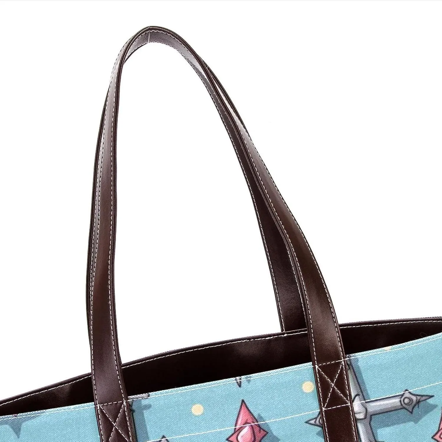 Holy Easter Cross-1024 Tote Bags Durable Leather Canvas Purses and Handbags for Women Top Handle Shoulder Satchel Hobo Bags